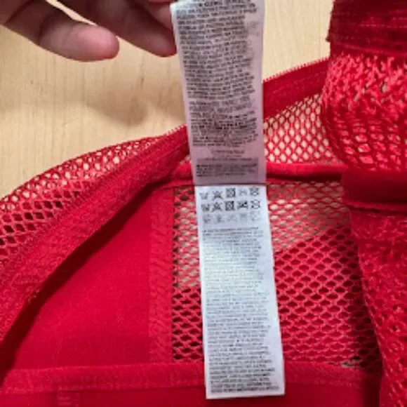 JanSport Red Mesh Pack New See Through Backpack Stadium School Security
